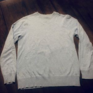 Light Blue Crew Neck Sweater